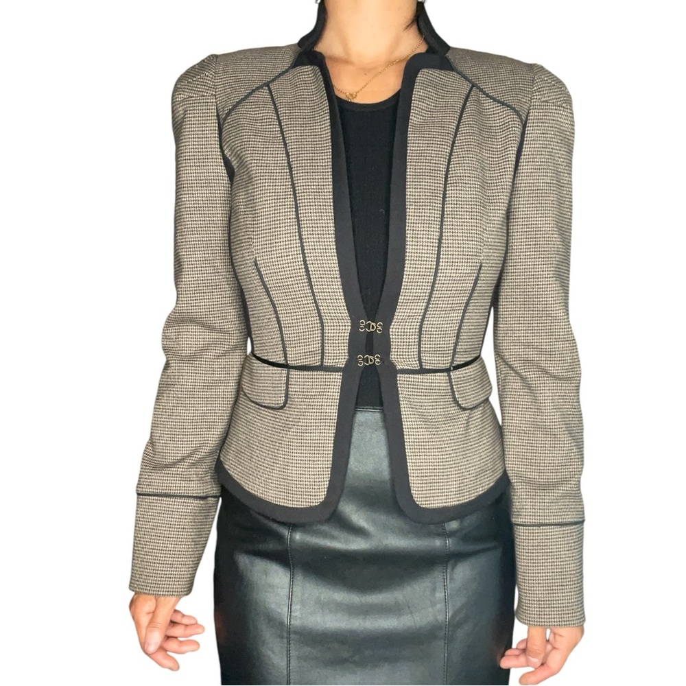 Mango: Peplum Suit Jacket